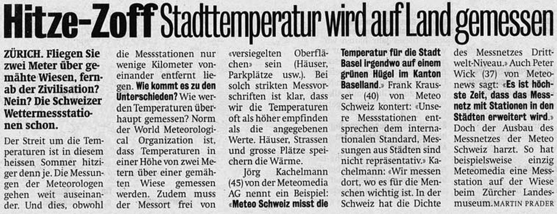 Original Newspaper Article