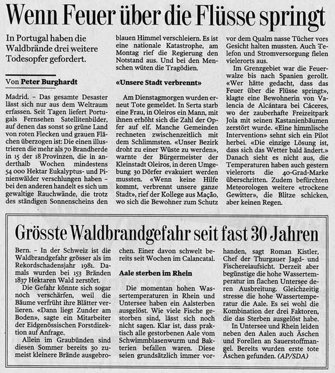 Original Newspaper Article