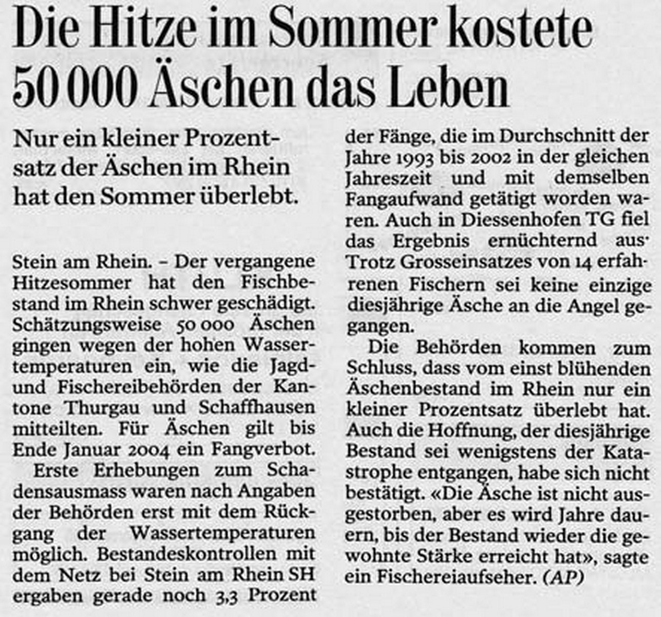 Original Newspaper Article