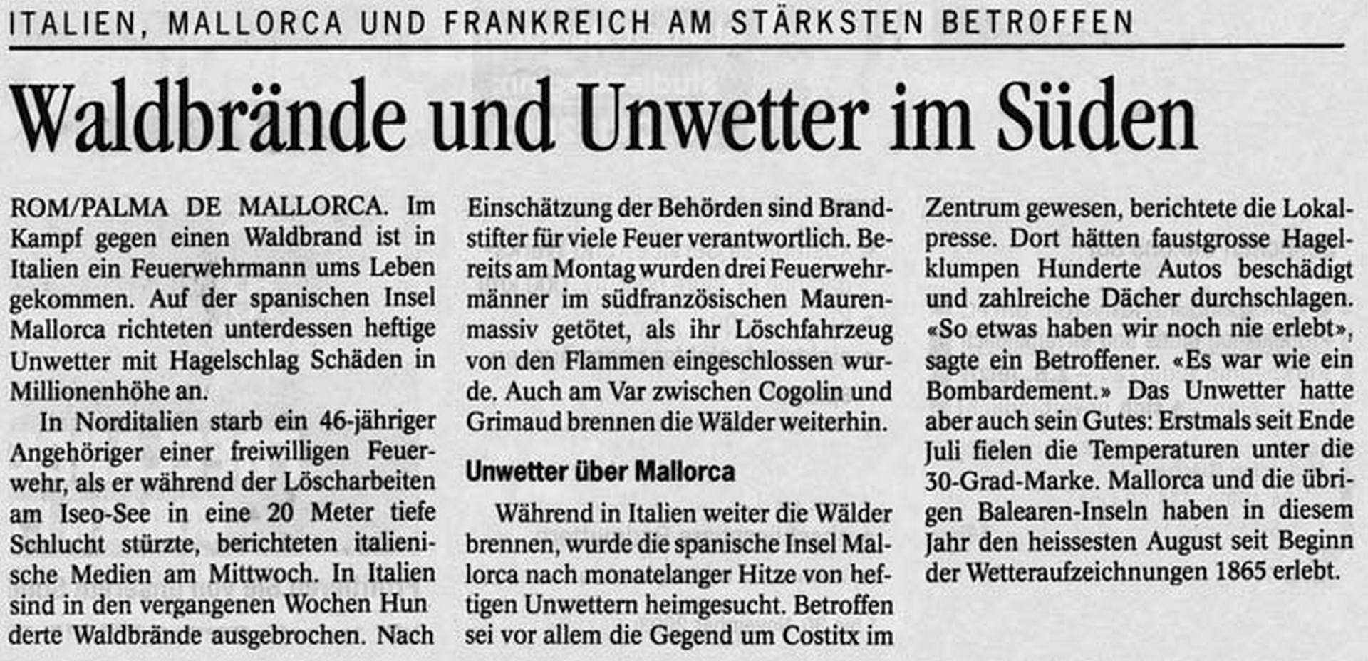 Original Newspaper Article