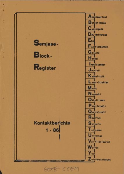 Tập tin:Semjase-Block Register, Kontaktberichte 1-86 (70 pgs, 1982) Cover.jpg