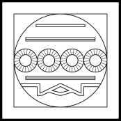 The mission symbol.