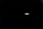 Sudor's beamship photographed at night on 5th June 2001 by Walter Balmer